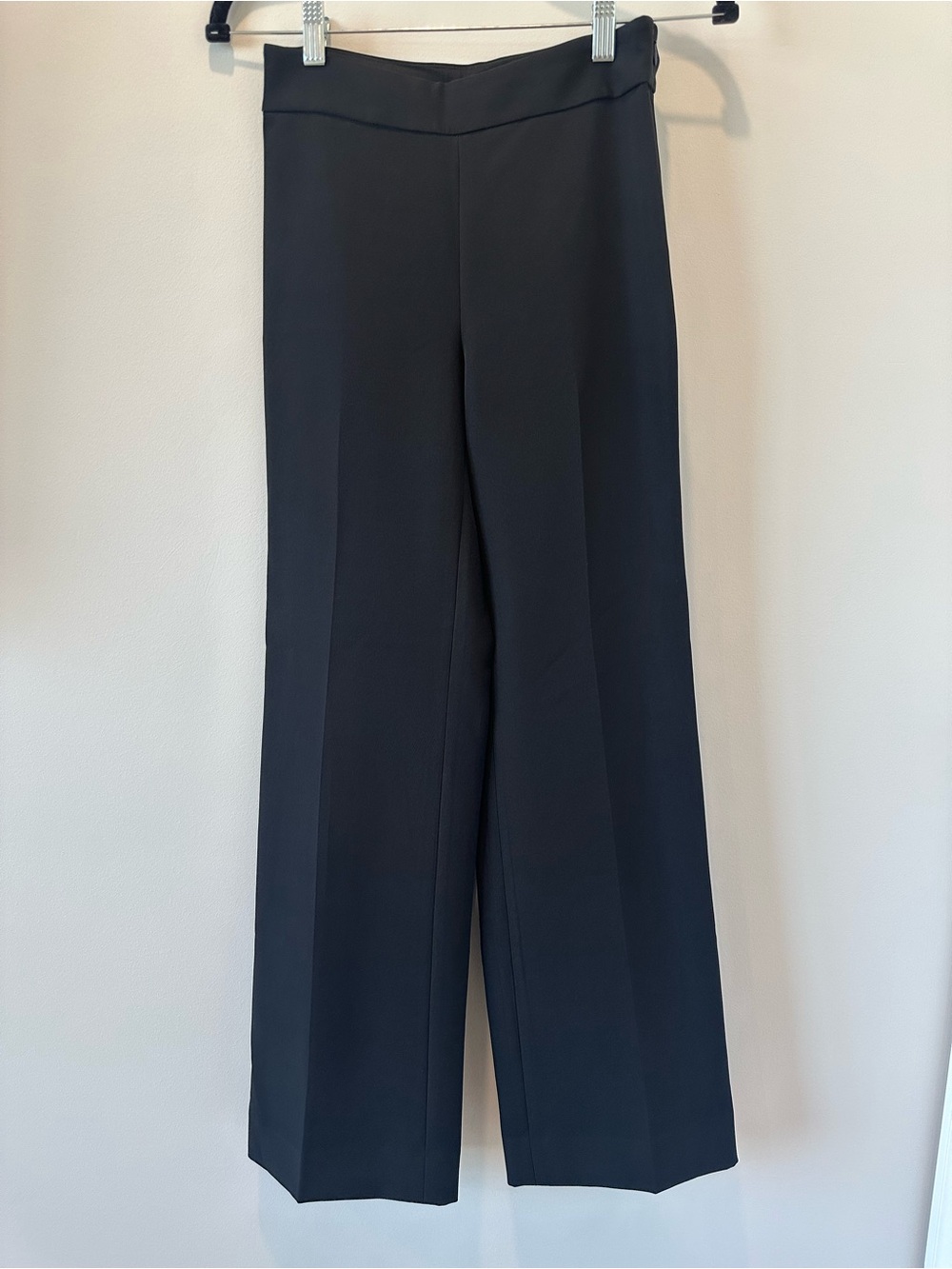 Express Wide Leg High Rise Black Trouser workwear office career pants Size 00